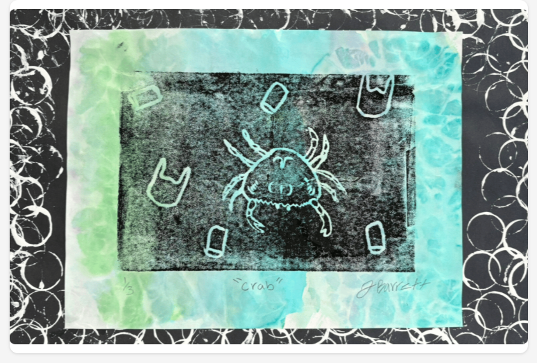 Julia Barrett, 6th Grade Art