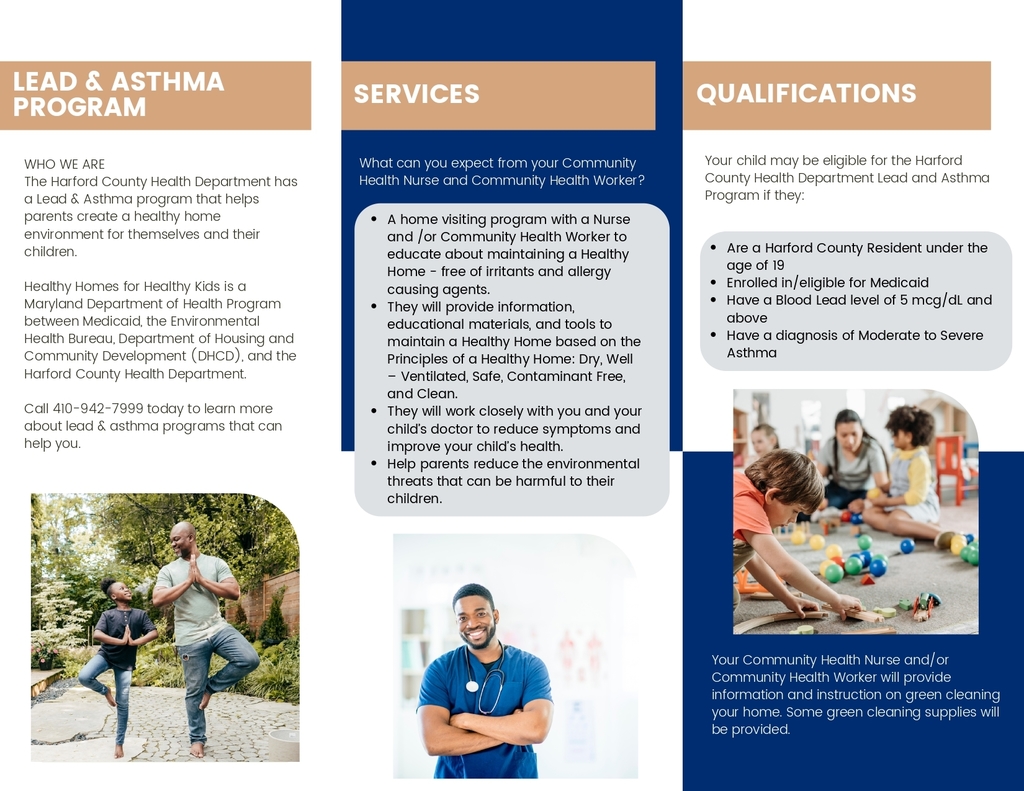 brochure from Office of Lead & Asthma Prevention