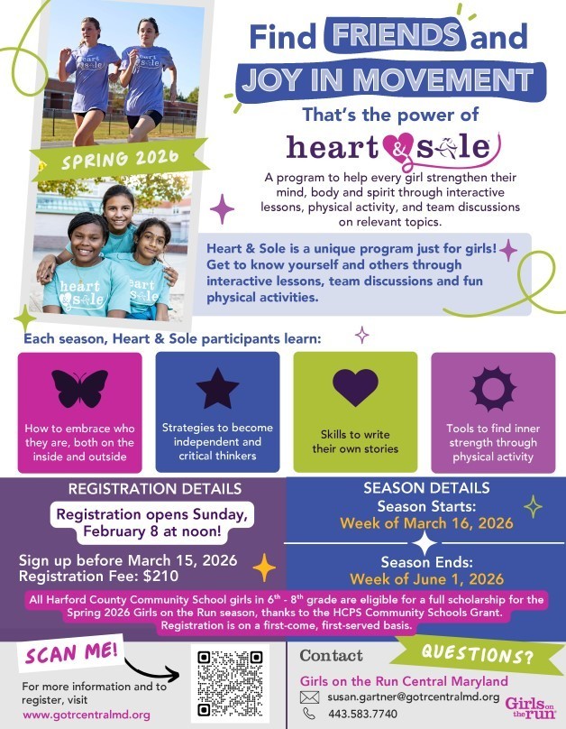 Heart and Sole Program Flyer