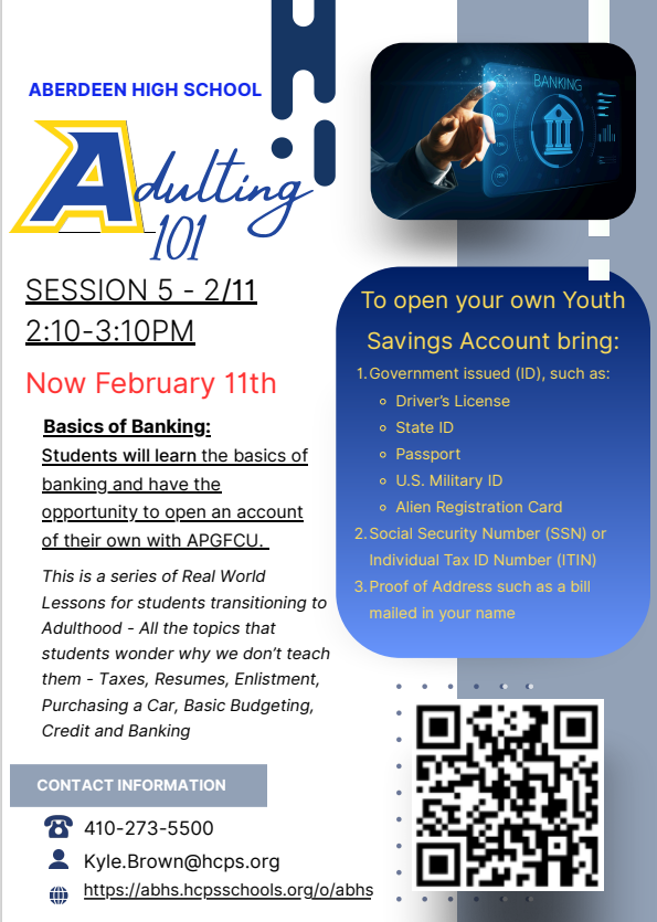 Adulting 101 Basics of Banking