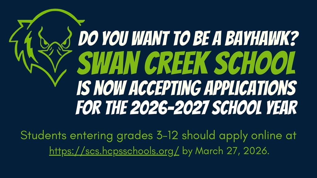 swan creek application website https://scs.hcpsschools.org/