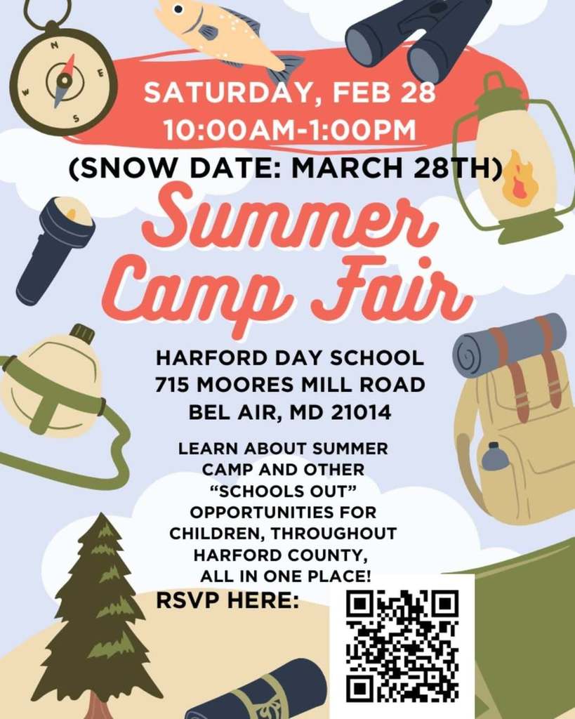 Summer Camp Fair Flyer