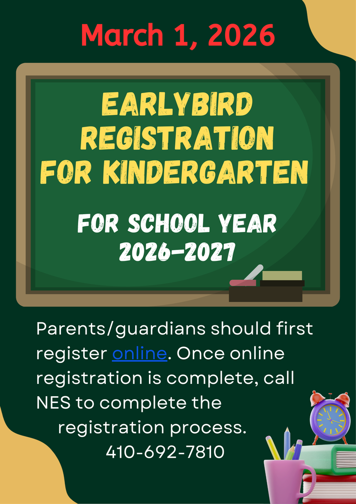 Register for Kindergarten now at HCPS.org. 