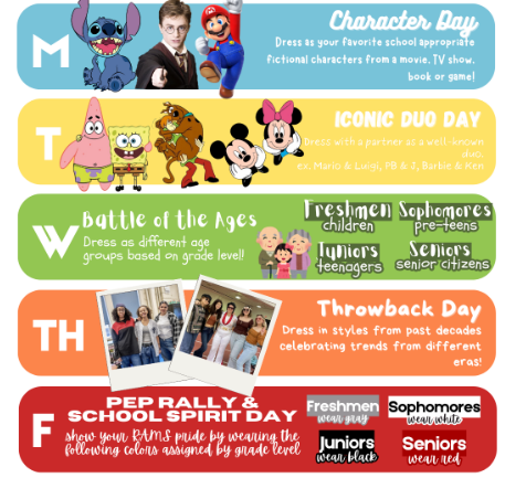 Spring Spirit Days