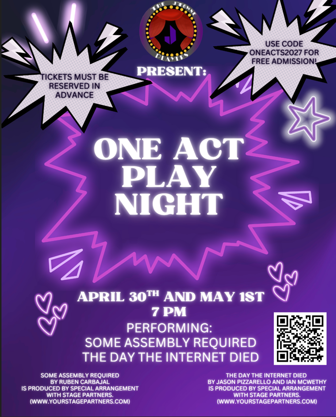 JOHS One Act Play Info