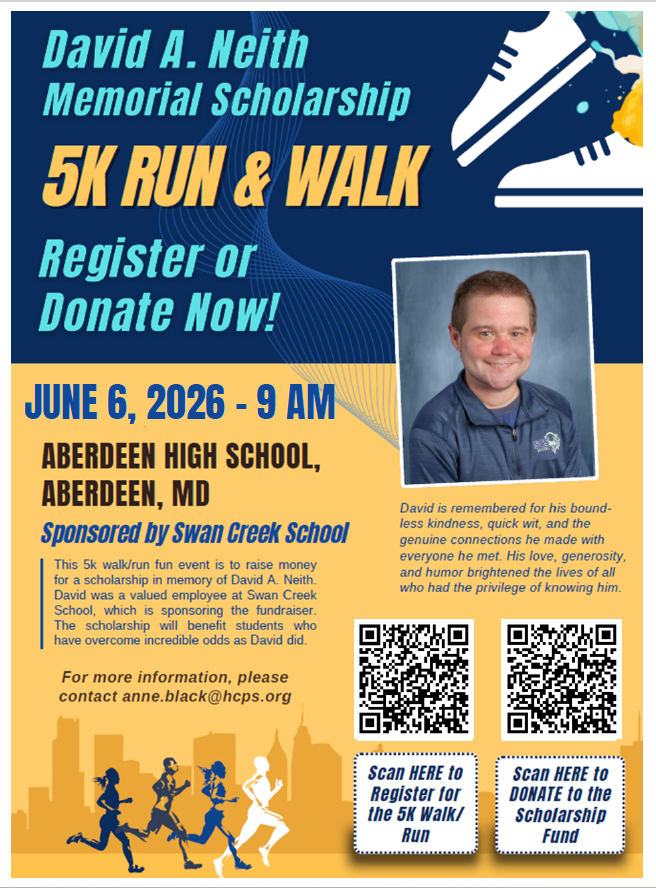 David A. Neith Memorial Scholarship 5K Run & Walk