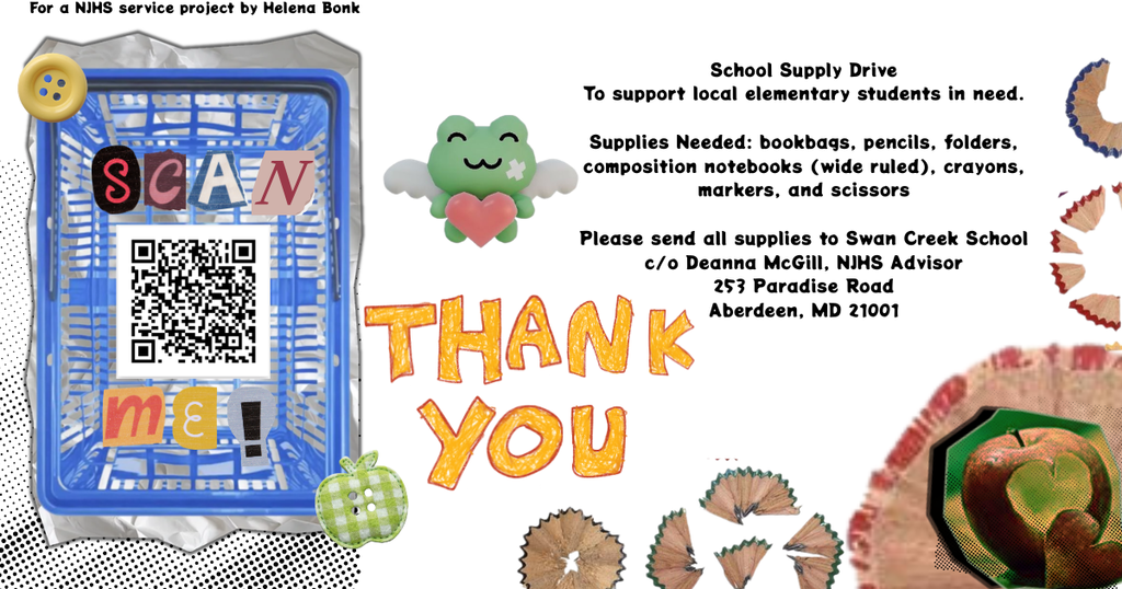 School Supply Drive by NJHS