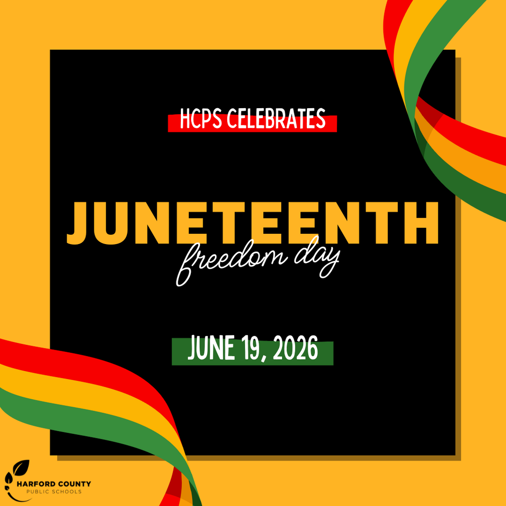 HCPS Juneteenth graphic