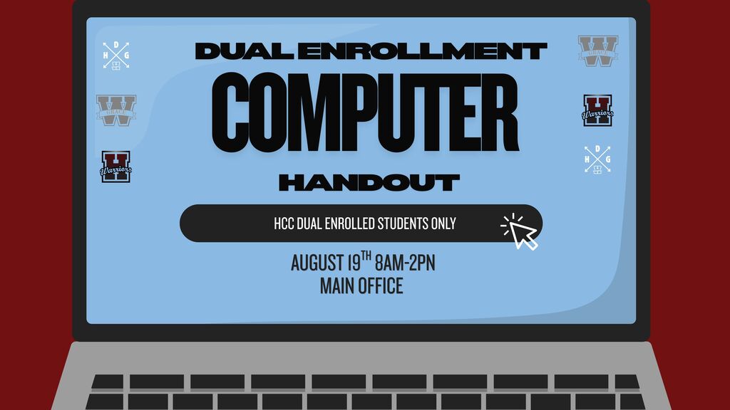 Dual Enrollment Computer Pick-up