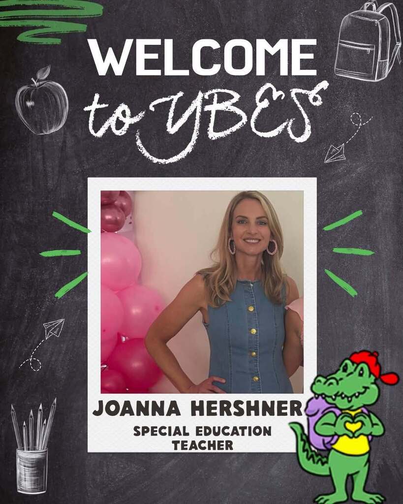 Portrait of Joanna Hershner joining the Youth’s Benefit Elementary School staff for the 2026–2027 school year.
