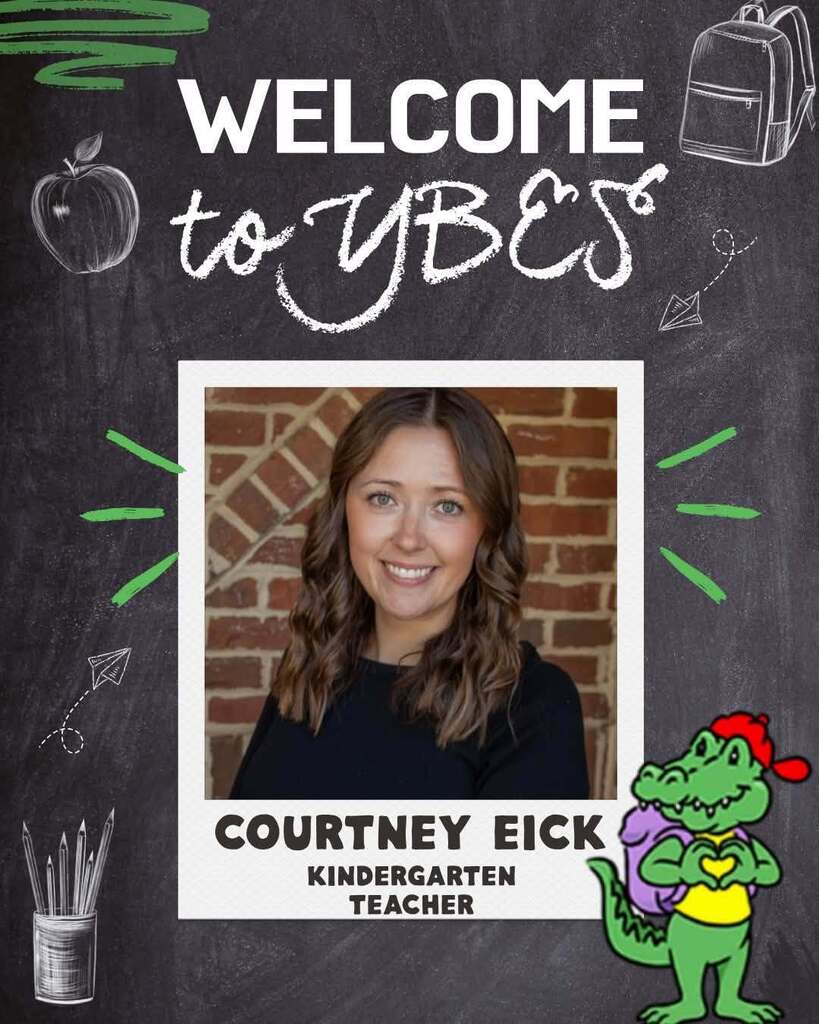 Portrait of Courtney Eick joining the Youth’s Benefit Elementary School staff for the 2026–2027 school year.