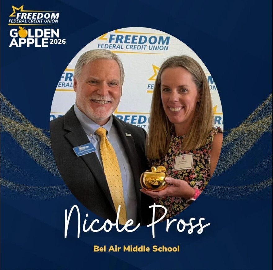Freedom Federal Credit Union Golden Apple Award 2026 Image