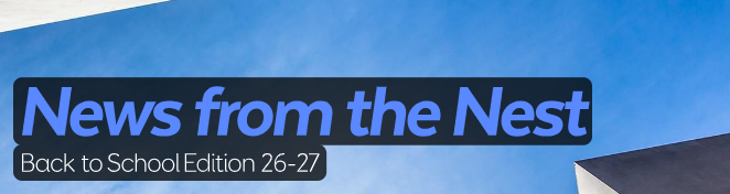 News from the Nest Back to School Edition