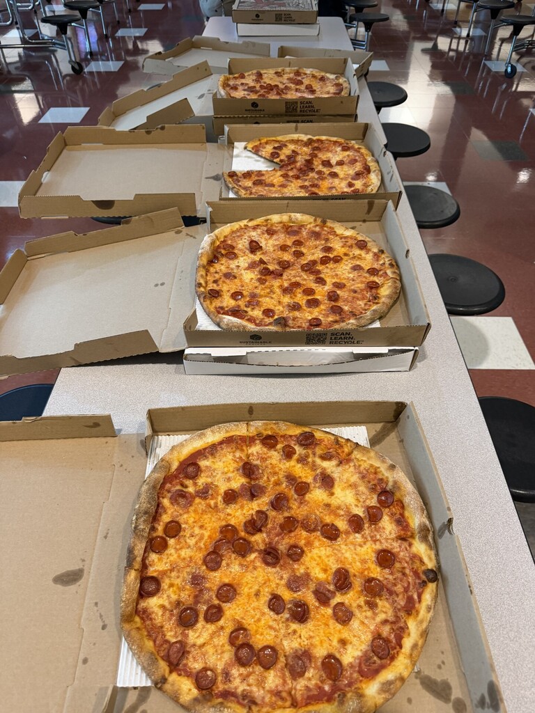 Thank you, Bacco Pizzeria in Abingdon!