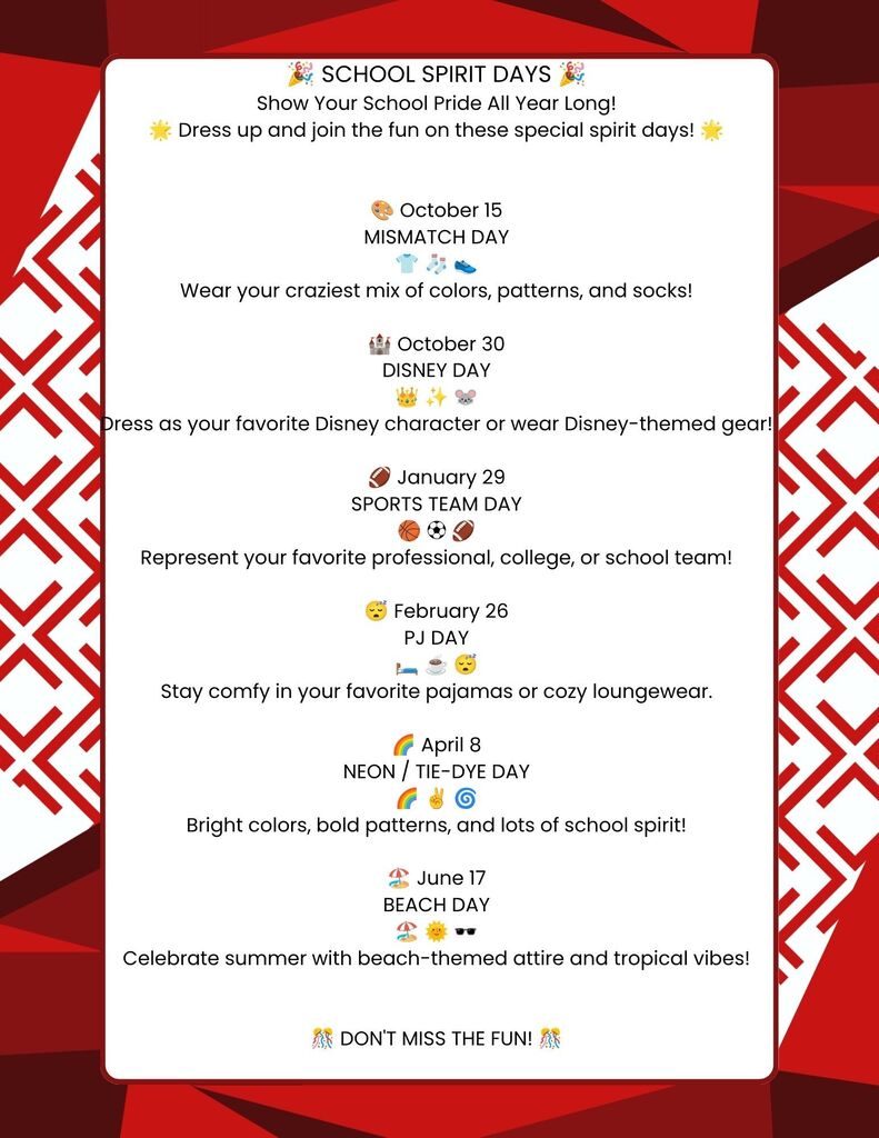 Spirit Days