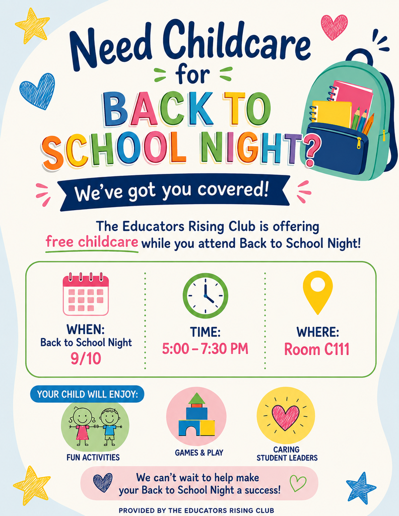 back to school Child Care