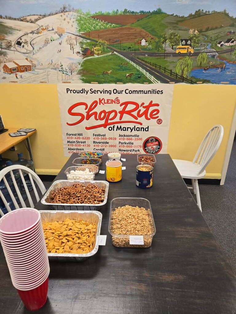 trail mix bar