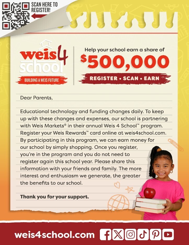 Weis4school flier