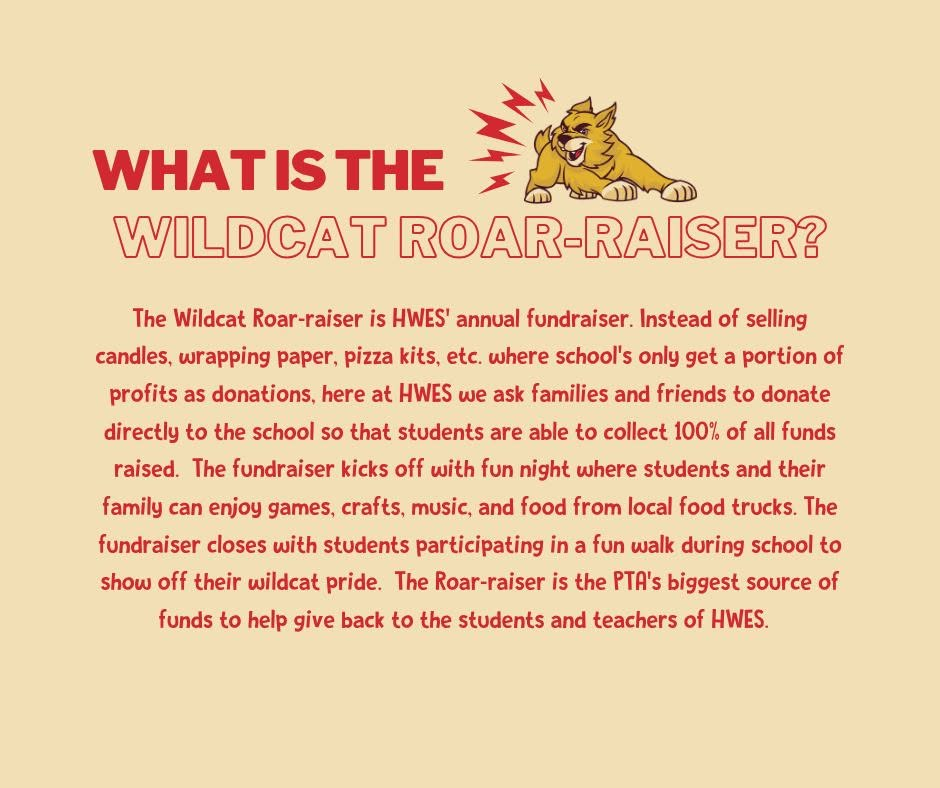 Wildcat Roar Raiser fundraiser