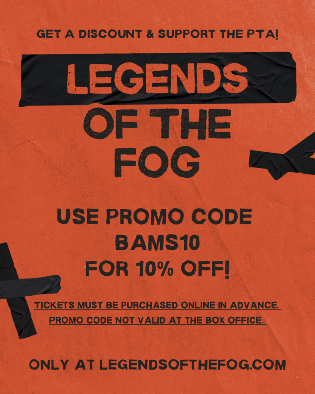 Legends of the Fog PTA Promotional Flyer Image