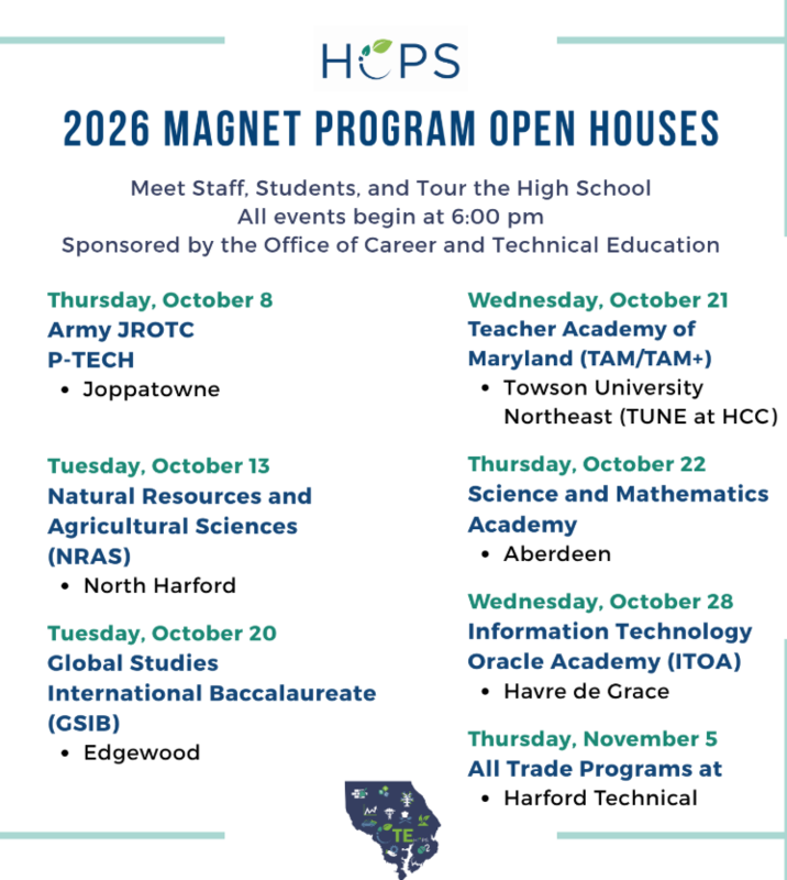 2026 Magnet Program Open Houses Schedule