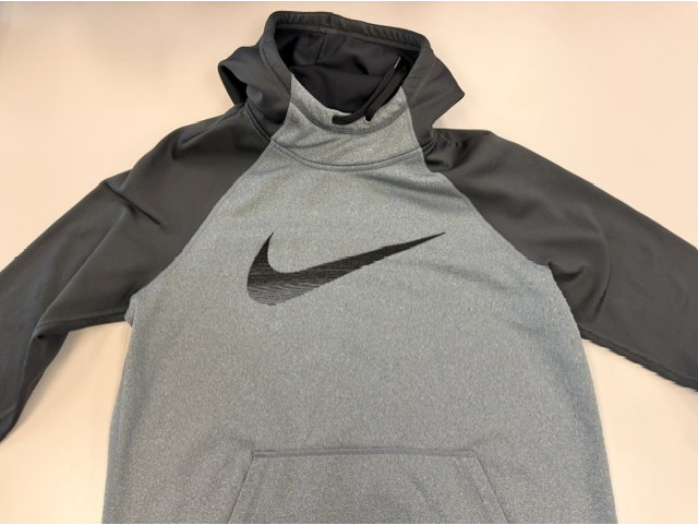 Black and gray Nike sweatshirt