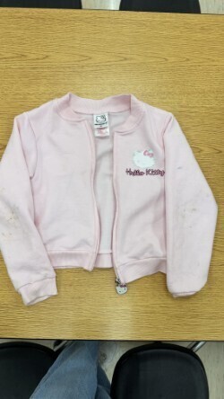 A collection of miscellaneous clothing items and cups in a variety of colors, styles, and sizes.