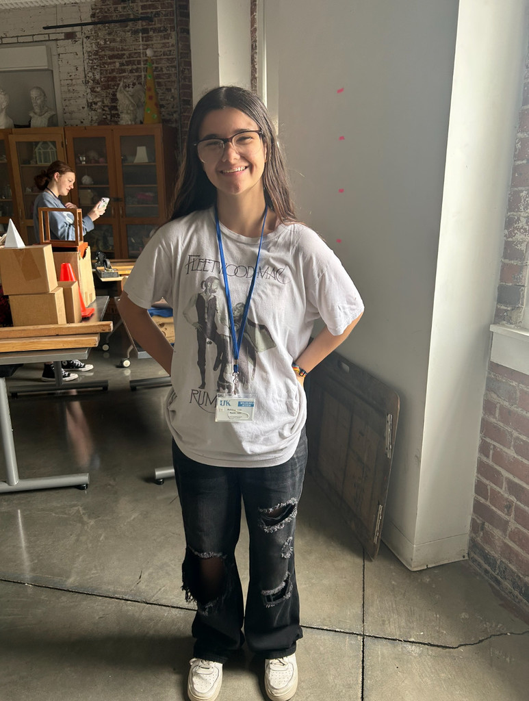 Bailey Dunn at the Governor's School for the Arts at the University of Kentucky.