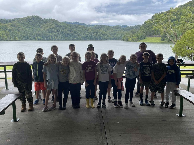 4th grade 4-H Environmental Day at Martins Fork Lake.