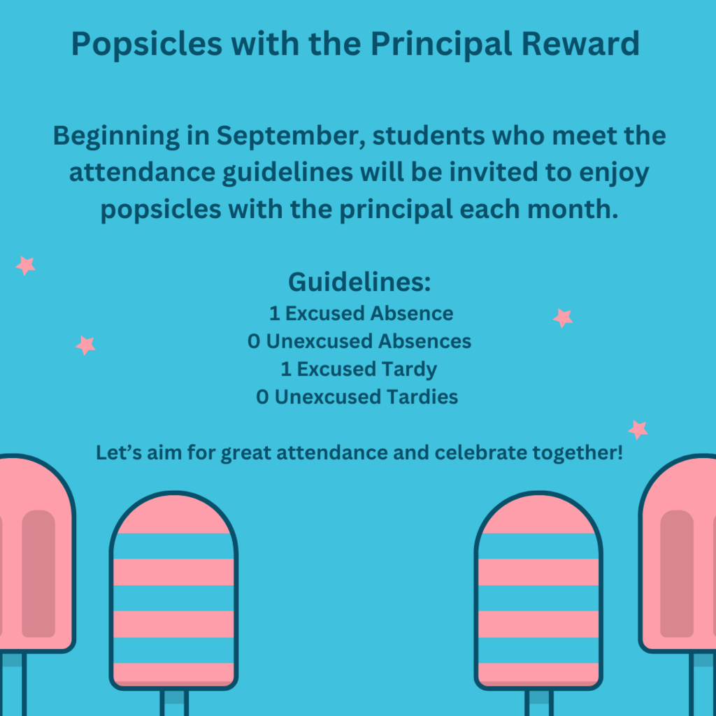 Popsicles with the Principal Reward