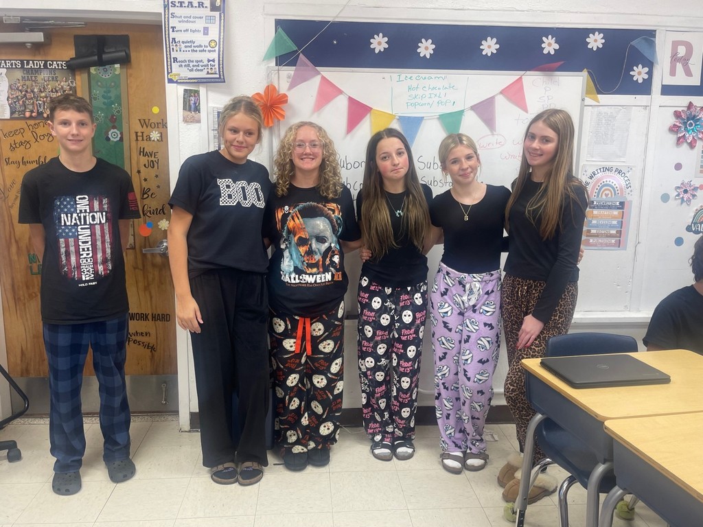 Gear Up Spirit Week Day 5 - Pajama Day