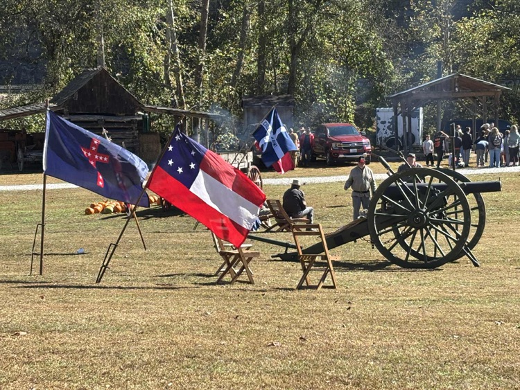 GHES 5th&6th grade students visited the Battle of Leatherwood on Friday. Students got to see and participate in activities that were based in a historical setting during the American Civil War (1862).