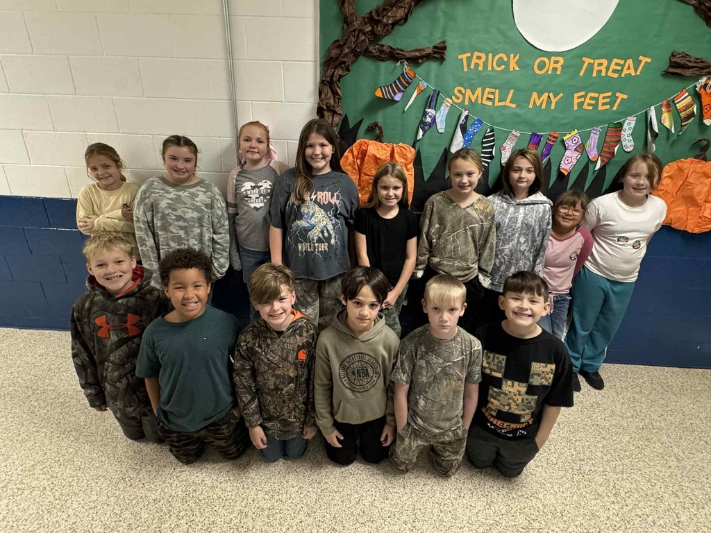 Tuesday, October 28th-Camo Day-Drugs can’t find me! Pictures