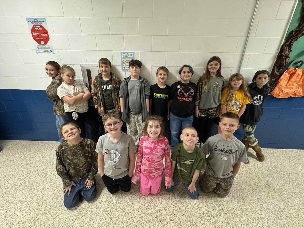 Tuesday, October 28th-Camo Day-Drugs can’t find me! Pictures