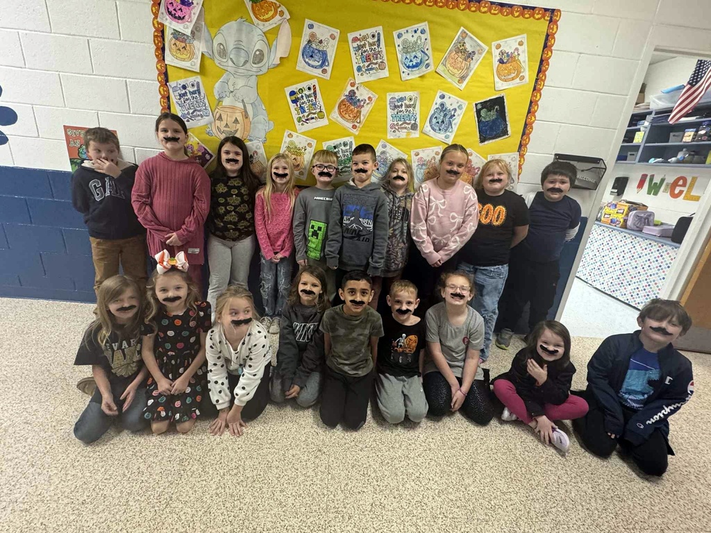 Thursday, October 30-WE MUSTACHE YOU NOT TO DO DRUGS!