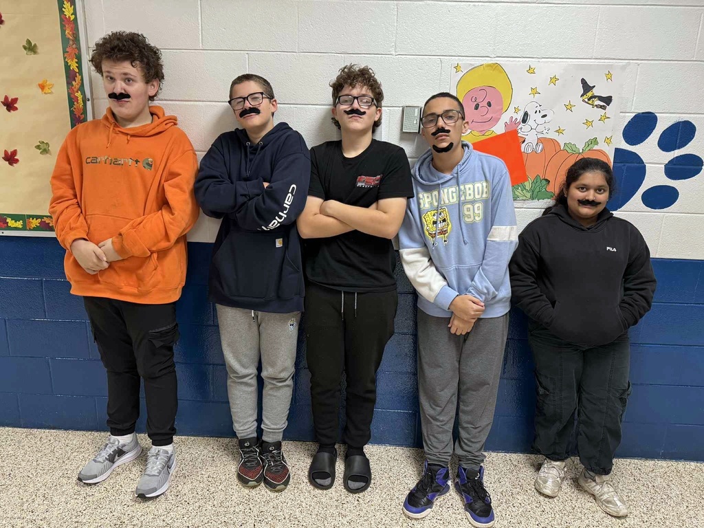 Thursday, October 30-WE MUSTACHE YOU NOT TO DO DRUGS!