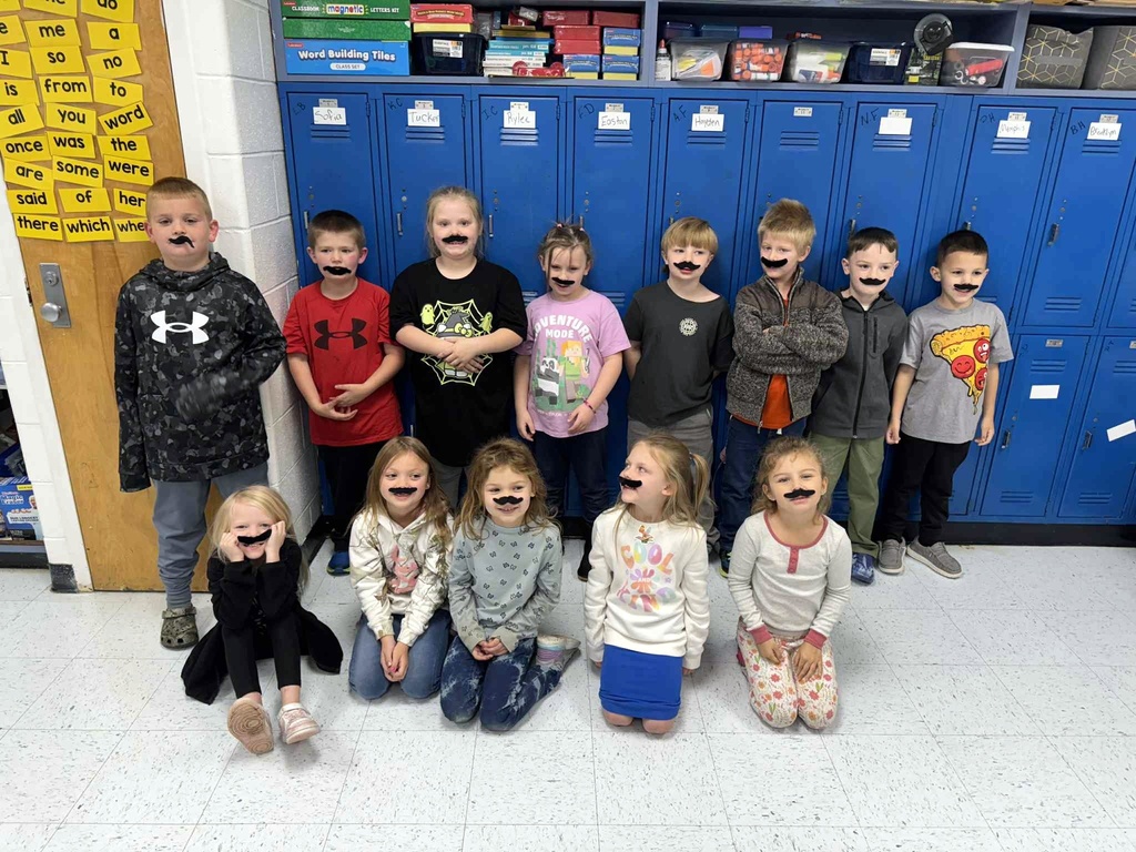 Thursday, October 30-WE MUSTACHE YOU NOT TO DO DRUGS!