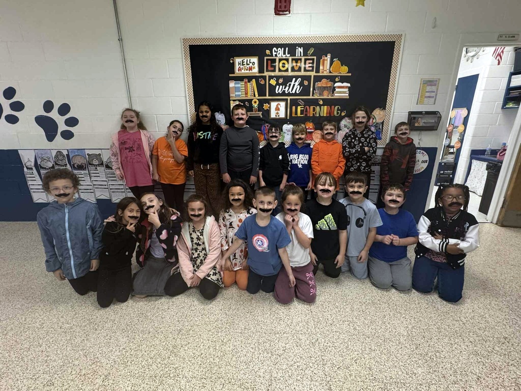 Thursday, October 30-WE MUSTACHE YOU NOT TO DO DRUGS!