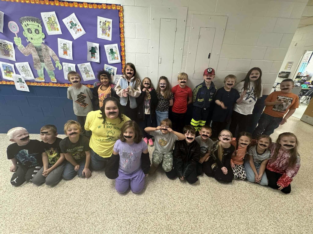 Thursday, October 30th-WE MUSTACHE YOU NOT TO DO DRUGS! Pics