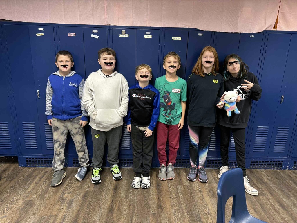 Thursday, October 30th-WE MUSTACHE YOU NOT TO DO DRUGS! Pics