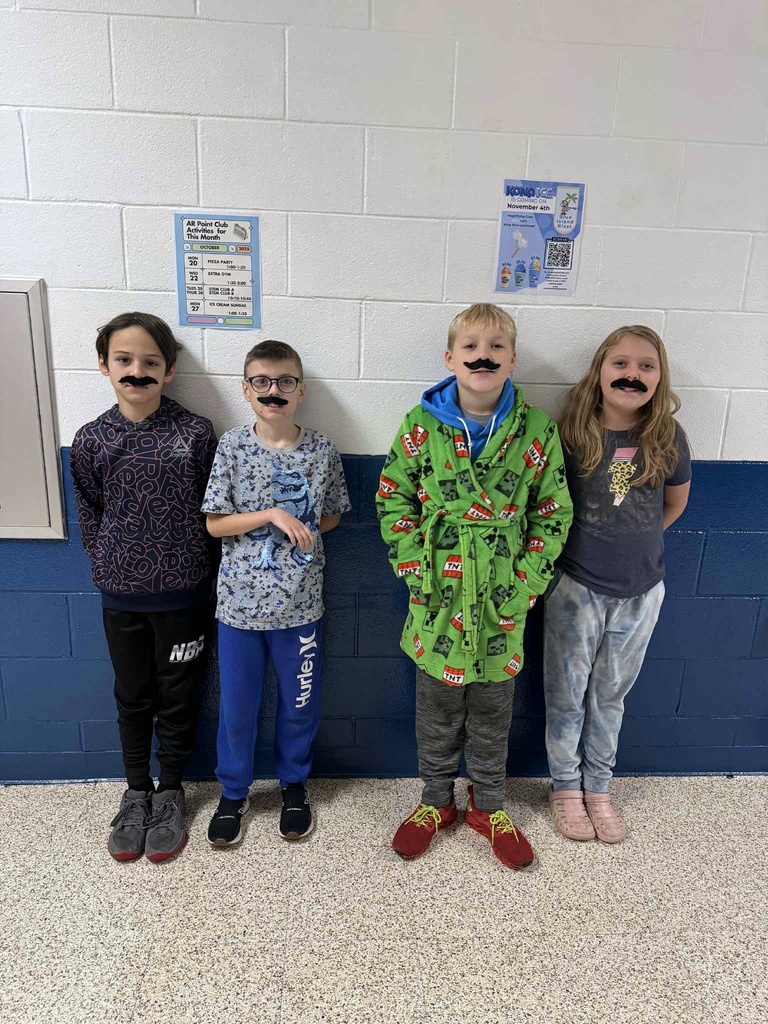 Thursday, October 30th-WE MUSTACHE YOU NOT TO DO DRUGS! Pics