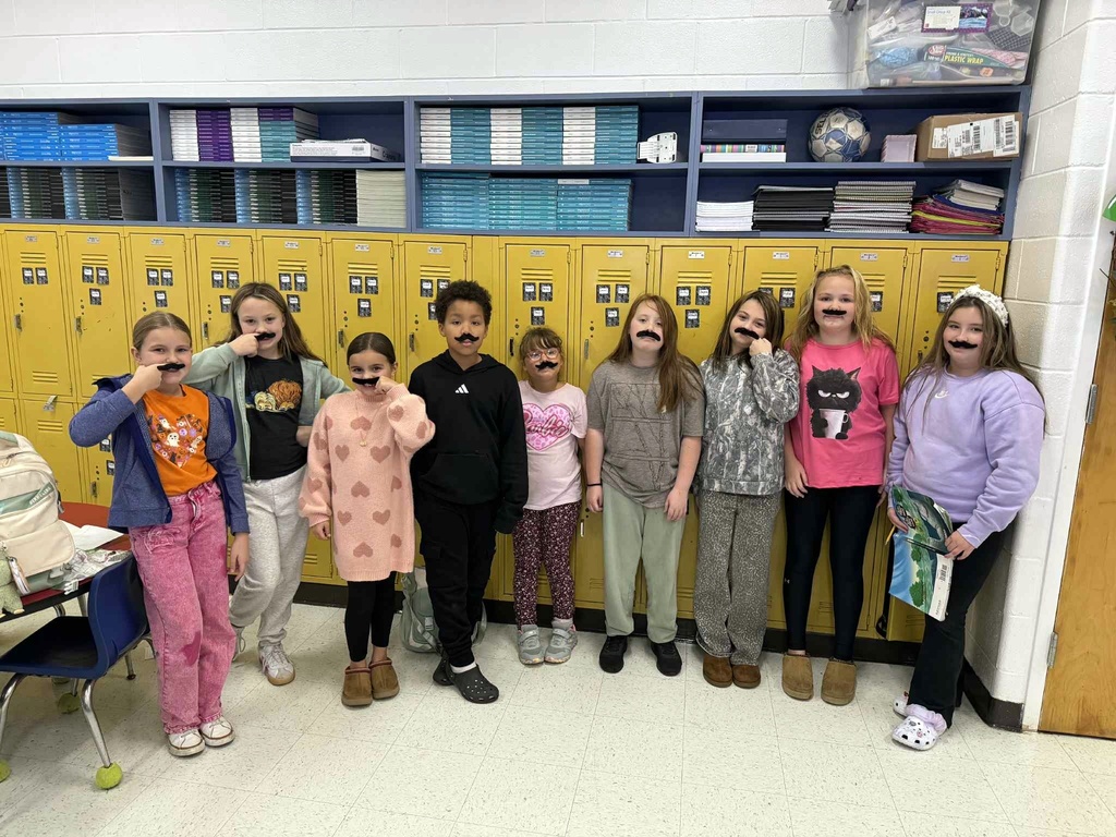 Thursday, October 30th-WE MUSTACHE YOU NOT TO DO DRUGS! Pics