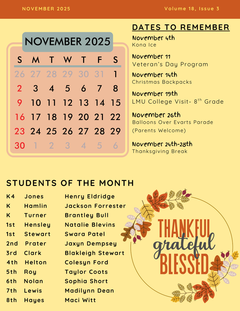 November 2025 Newsletter Page 2