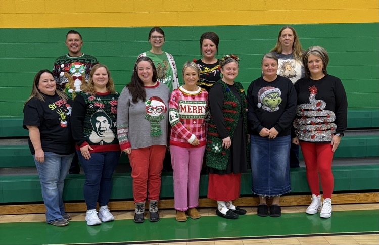 Ugly Sweater Day- Show off your Ugliest or Funniest Sweater or Holiday shirt!