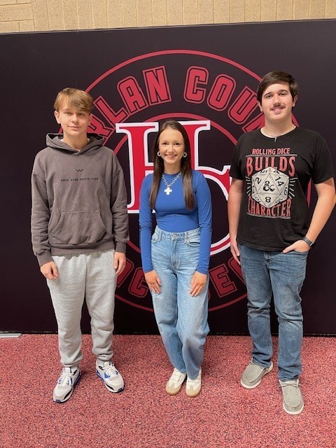 Students Nichols, Middleton and Clay are headed to NASA.