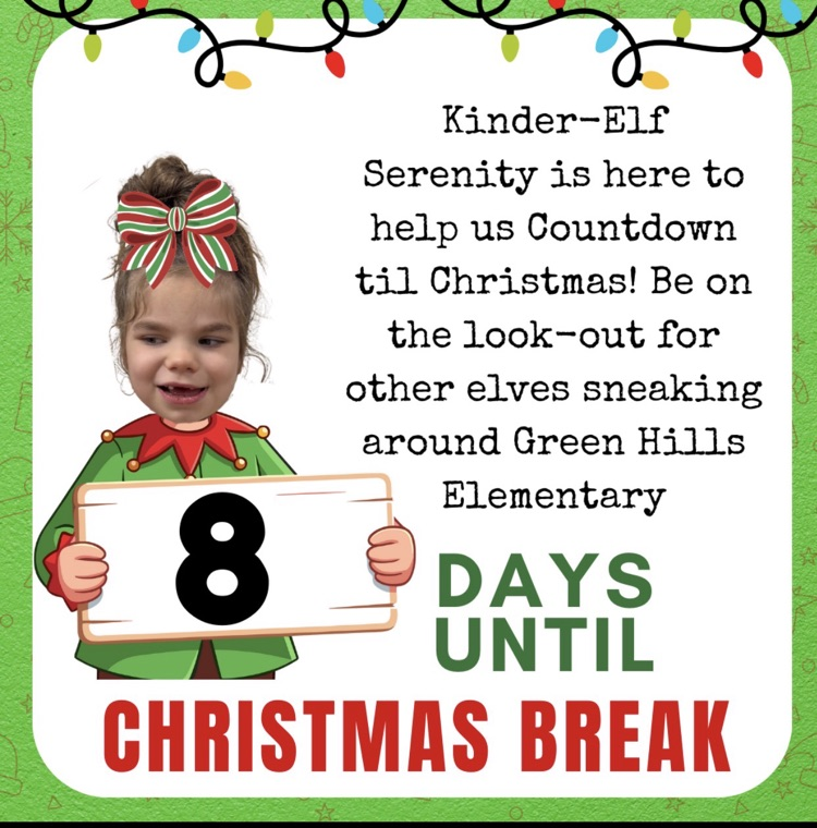 Kinder-elve 8 was busy delivering treats today. 🎄