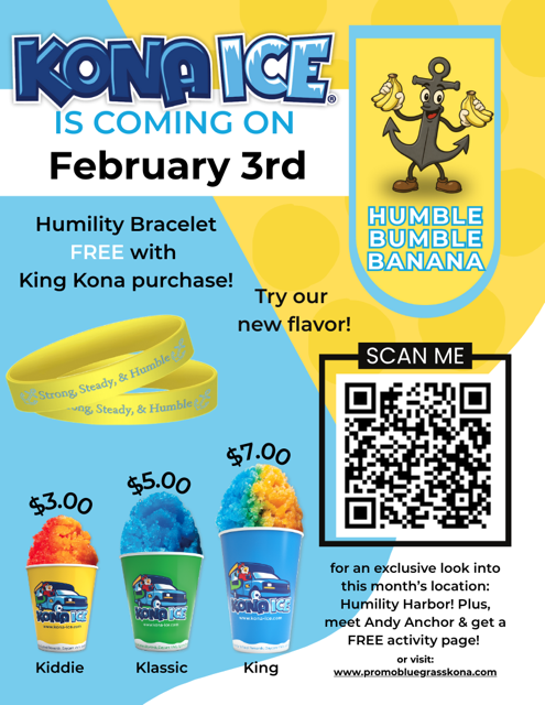 Kona Ice-February 3rd
