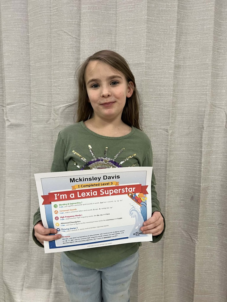 GHES kindergarteners have been working hard to level up on their Lexia program. We are so proud of all their hard work. Way to go, superstars! 🤩