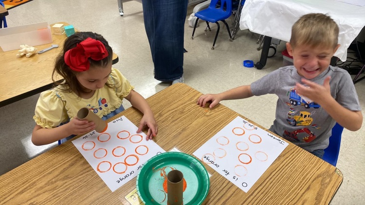 Learning the letter O