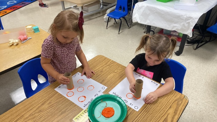 Learning the letter O